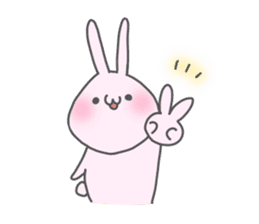 Otafuku Bunny sticker #1320255