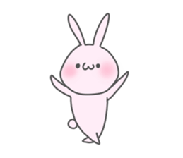 Otafuku Bunny sticker #1320260