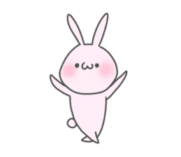 Otafuku Bunny sticker #1320260
