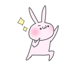 Otafuku Bunny sticker #1320264