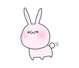 Otafuku Bunny sticker #1320265
