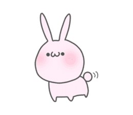 Otafuku Bunny sticker #1320265