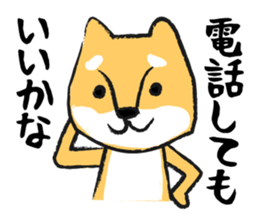 Midget Shiba sticker #1320359