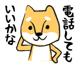 Midget Shiba sticker #1320359