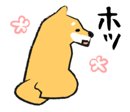 Midget Shiba sticker #1320373