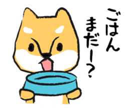 Midget Shiba sticker #1320375