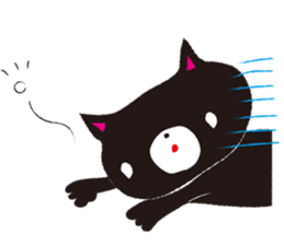 The rude cat 2 sticker #1320903