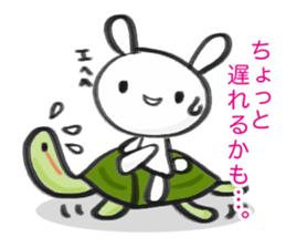 markers rabbit sticker #1321309