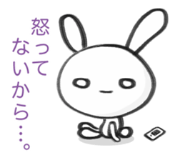 markers rabbit sticker #1321327