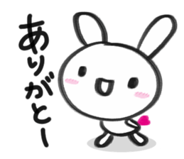 markers rabbit sticker #1321345