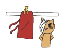 mummy cat sticker #1321612