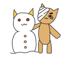 mummy cat sticker #1321614