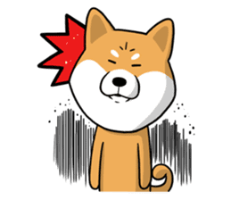 The Dogs - Shiba Inu 'Rui' sticker #1322232