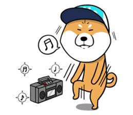 The Dogs - Shiba Inu 'Rui' sticker #1322233