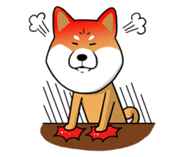 The Dogs - Shiba Inu 'Rui' sticker #1322237