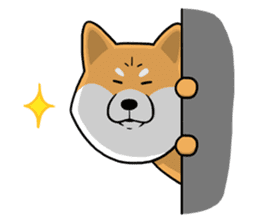 The Dogs - Shiba Inu 'Rui' sticker #1322240