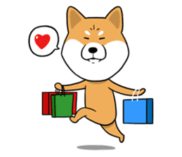 The Dogs - Shiba Inu 'Rui' sticker #1322256