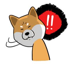 The Dogs - Shiba Inu 'Rui' sticker #1322264