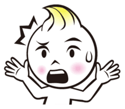 Funny Face!! by Japanese comic artist sticker #1322866