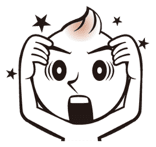 Funny Face!! by Japanese comic artist sticker #1322867