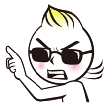 Funny Face!! by Japanese comic artist sticker #1322868