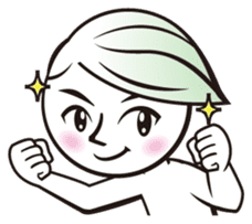 Funny Face!! by Japanese comic artist sticker #1322869