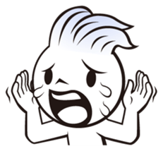 Funny Face!! by Japanese comic artist sticker #1322870