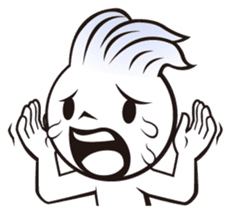 Funny Face!! by Japanese comic artist sticker #1322870
