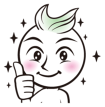 Funny Face!! by Japanese comic artist sticker #1322882