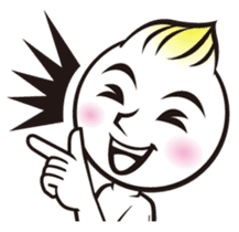 Funny Face!! by Japanese comic artist sticker #1322885