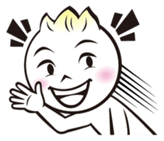 Funny Face!! by Japanese comic artist sticker #1322886