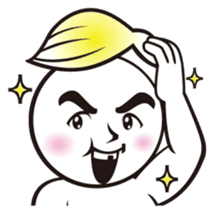 Funny Face!! by Japanese comic artist sticker #1322887