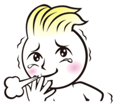 Funny Face!! by Japanese comic artist sticker #1322902