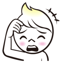 Funny Face!! by Japanese comic artist sticker #1322904