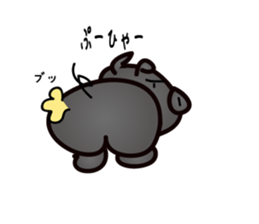 Okinawan pig breed sticker #1323453