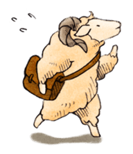 Mousou Hitsuji the daydreaming sheep sticker #1323468