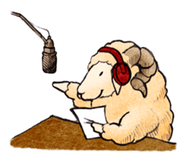 Mousou Hitsuji the daydreaming sheep sticker #1323469