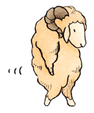 Mousou Hitsuji the daydreaming sheep sticker #1323470