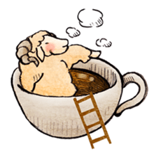 Mousou Hitsuji the daydreaming sheep sticker #1323476