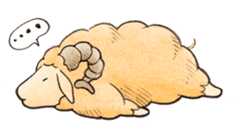Mousou Hitsuji the daydreaming sheep sticker #1323478
