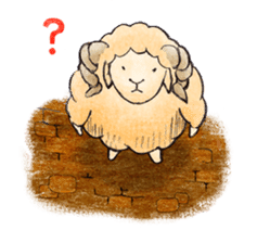 Mousou Hitsuji the daydreaming sheep sticker #1323482