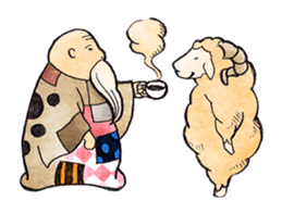 Mousou Hitsuji the daydreaming sheep sticker #1323484