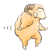 Mousou Hitsuji the daydreaming sheep sticker #1323489