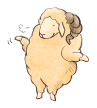 Mousou Hitsuji the daydreaming sheep sticker #1323490