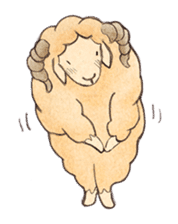Mousou Hitsuji the daydreaming sheep sticker #1323492