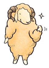 Mousou Hitsuji the daydreaming sheep sticker #1323499