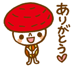 The mushroom sticker #1323826