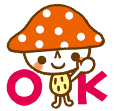 The mushroom sticker #1323827