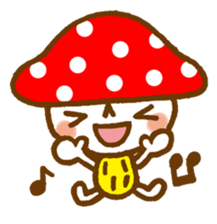 The mushroom sticker #1323830