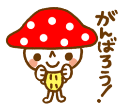 The mushroom sticker #1323840